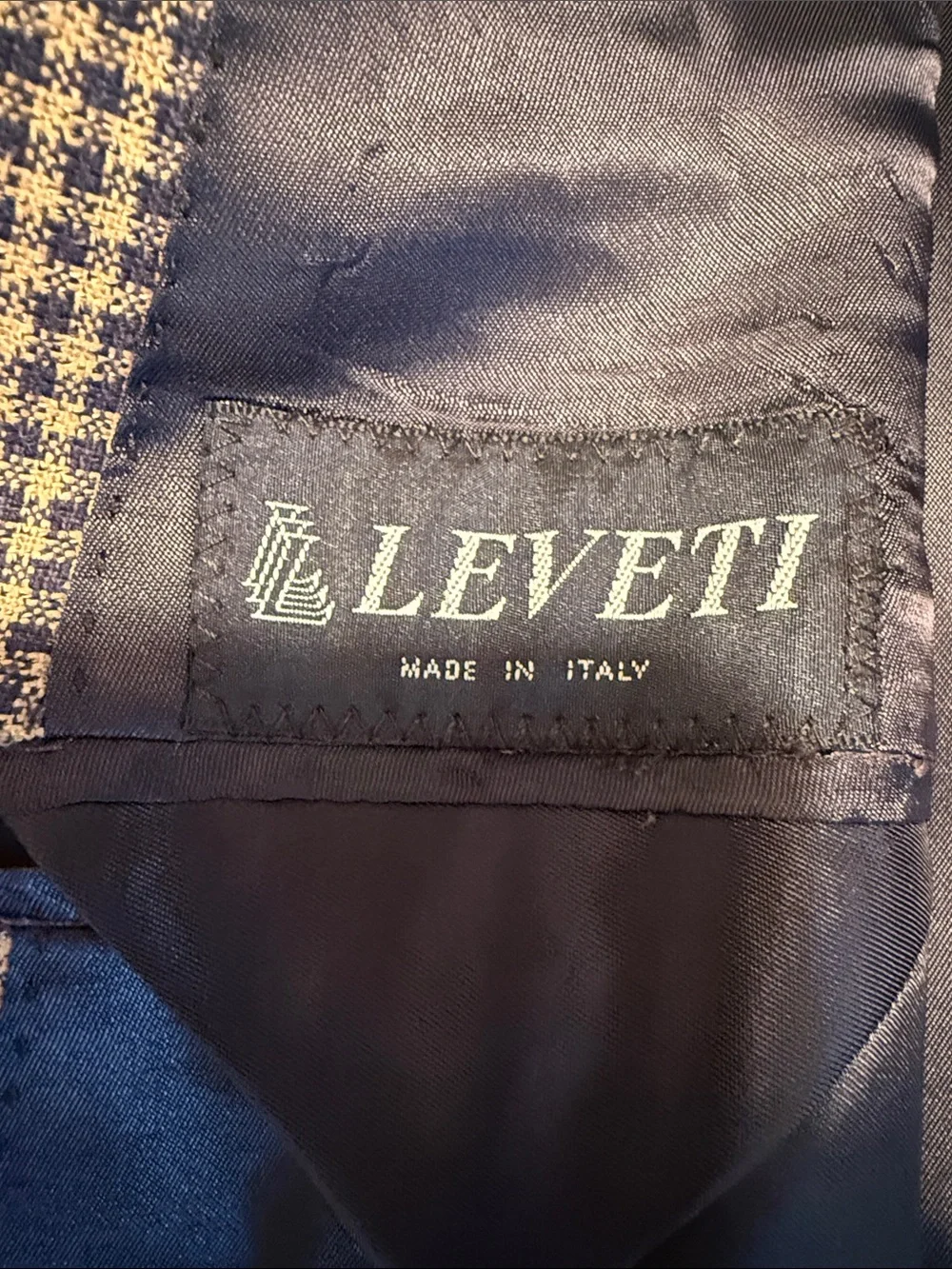 LEVETI Made in Italy Double Breasted Coat